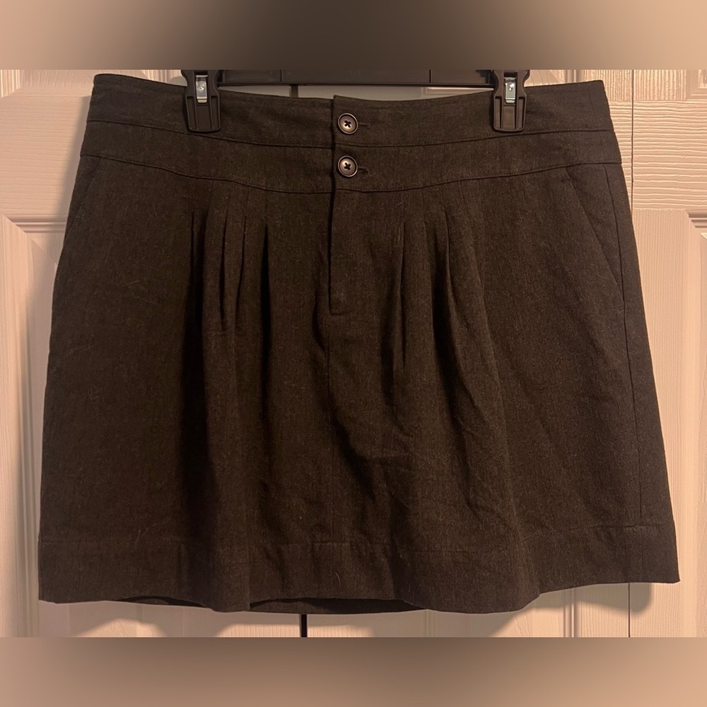Women's GAP Gray Stretch Skirt